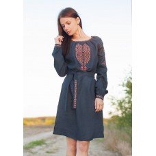 Embroidered dress "Pava"