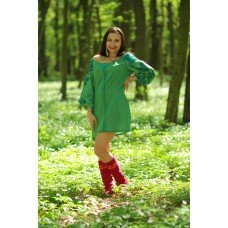 Embroidered dress "Spring Dream"