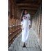 Embroidered dress "Maxi Poppies 2"