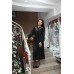 Embroidered dress "Nocturne Maxi"