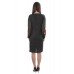 Embroidered dress "Black Petrykivka Style"