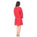Embroidered dress "Red Luxe"