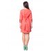 Embroidered dress "Flower Universe" pink