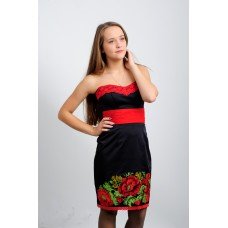 Embroidered dress "Heartbreaker"