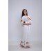 Embroidered dress "Maxi Poppies"