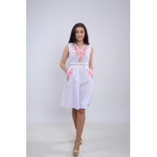 Embroidered dress "Apple Bloom"