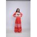 Embroidered dress "Bright Queen"