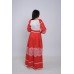 Embroidered dress "Bright Queen"