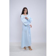 Embroidered dress "Rain Drop"