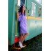 Embroidered dress "Voyage"