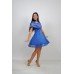 Embroidered dress "Snow in Summer"