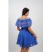 Embroidered dress "Snow in Summer"