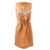 Embroidered dress "Mustard Shade"