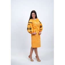 Embroidered dress "Happy Mood"