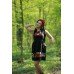 Embroidered dress "Contrasts Mini"