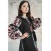 Embroidered Man&Woman Set "Grace" black