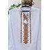Embroidered shirt "Brown Peaks"