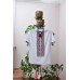 Embroidered shirt "Stars Maroon"