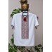 Embroidered shirt "Stars Maroon"