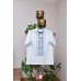 Embroidered shirt "Mystic Amulet Blue"