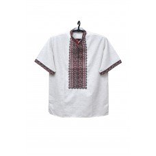 Embroidered shirt "Red Moss"