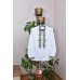 Embroidered shirt "Cossack Swords Khaki"