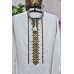 Embroidered shirt "Khaki Peaks"