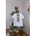 Embroidered shirt "Orange Moss"