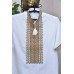 Embroidered shirt "Orange Moss"