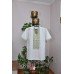 Embroidered shirt "Stars Khaki"