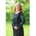 Embroidered blouse "Olvia: grapes"