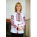 Embroidered blouse "Attractive Geometry"