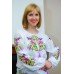 Embroidered blouse "Purple Lilly Mood"