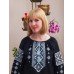 Embroidered blouse "Milky Way"