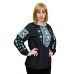 Embroidered blouse "Milky Way"