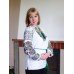 Embroidered blouse "Morning Bouquet"