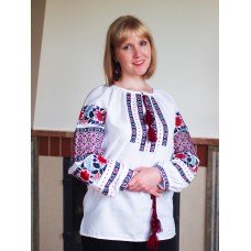 Embroidered blouse "Rose Merejka"