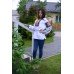 Embroidered blouse "Mother's Garden"