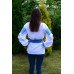 Embroidered blouse "Sky Blue"