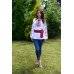 Embroidered blouse "Mountain Roses"