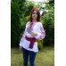 Embroidered blouse "Mountain Roses"