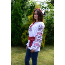 Embroidered blouse "Mountain Roses"