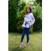Embroidered blouse "Rose Jam"