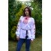 Embroidered blouse "Roses Dew"