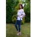 Embroidered blouse "Roses Dew"