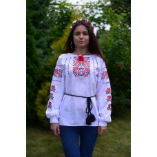 Embroidered blouse "Roses Dew"