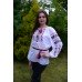 Embroidered blouse "Colourful Oaks"