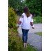 Embroidered blouse "Summer Garden"