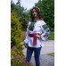 Embroidered blouse "Rich Lady 2"