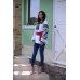 Embroidered blouse "Rich Lady 2"